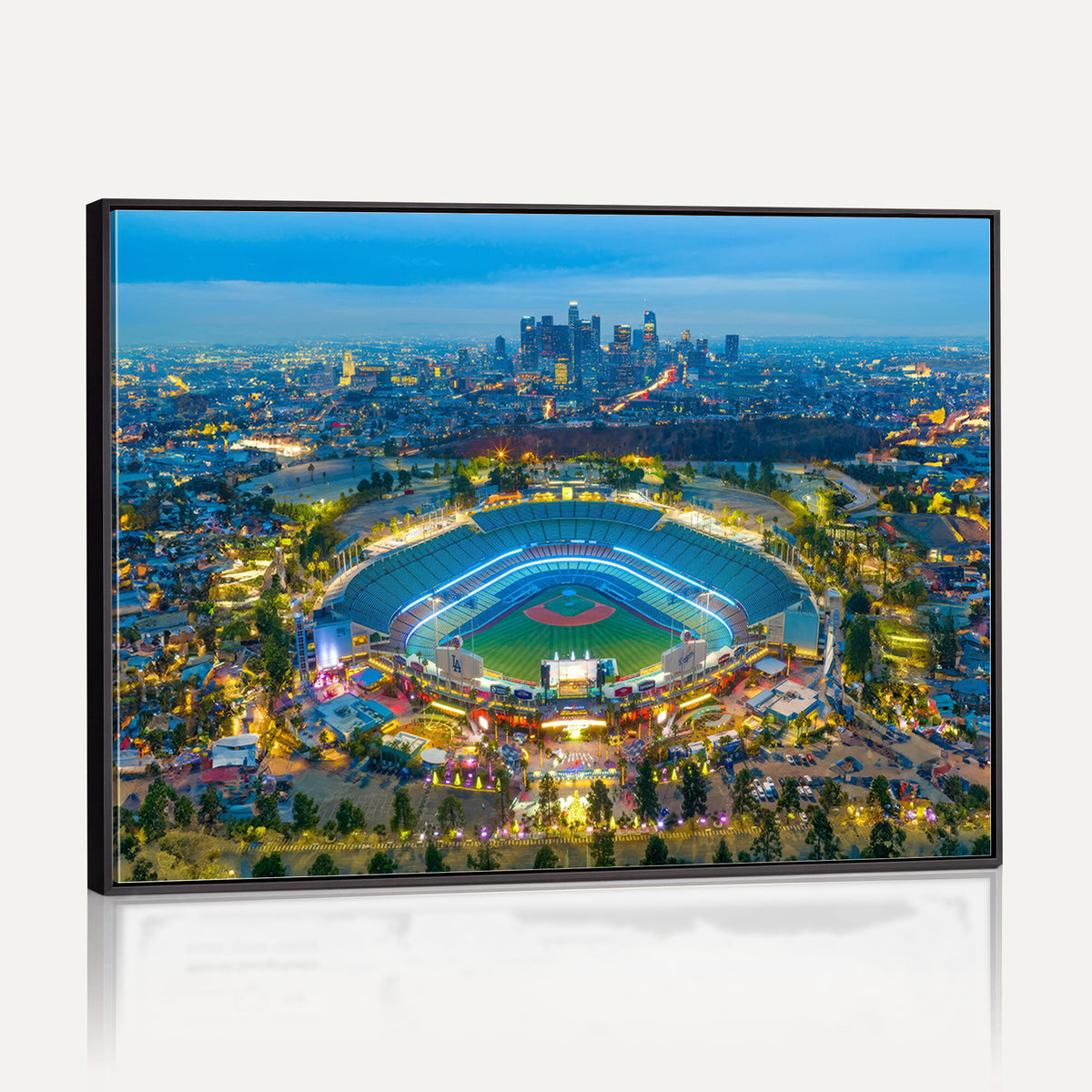 78144-MGV-CV-36X24 - Los Angeles Dodgers Wall Art Canvas, Dodger Stadium Wall Art