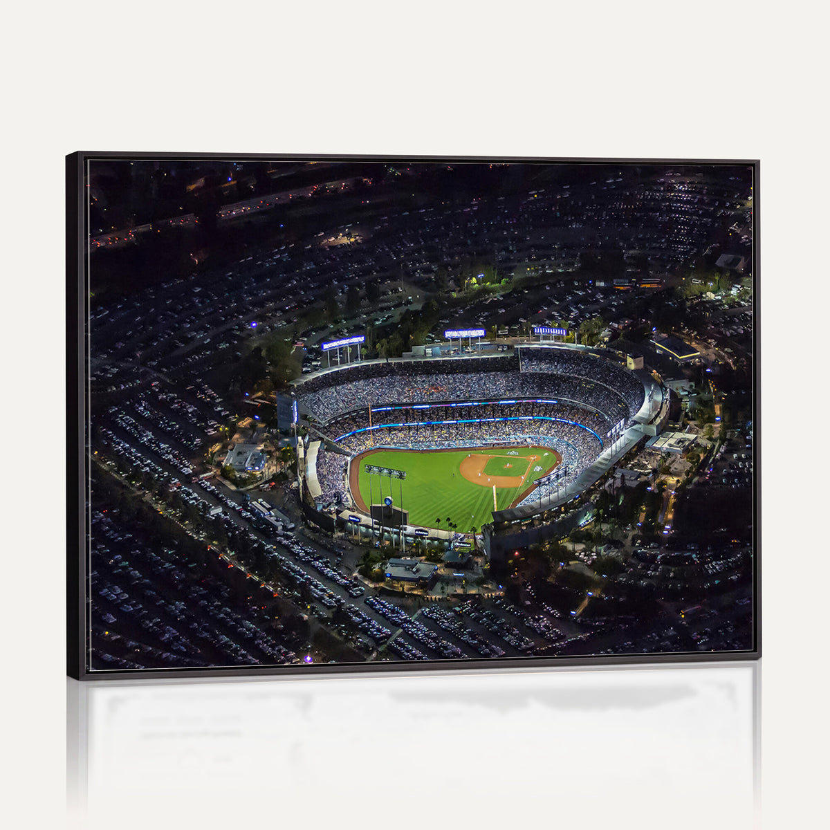 20932-MGV-CV-36X24 - Los Angeles Dodgers Dodger Stadium Wall Art Canvas Print