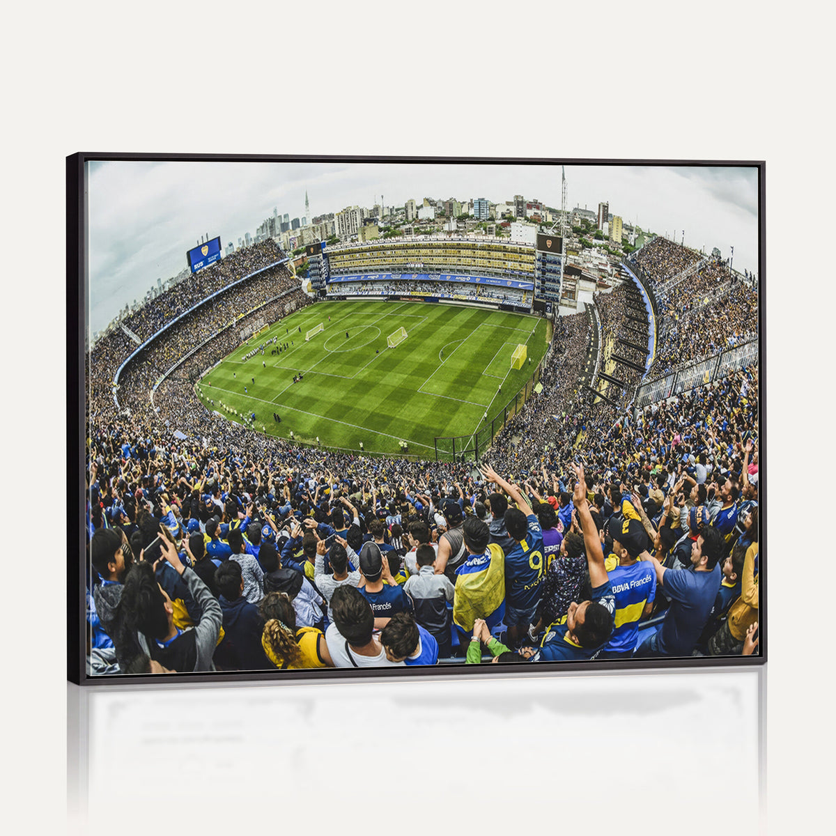 63839-MGV-CV-36X24 - Boca Juniors Soccer Team Print Wall Art, Buenos Aires Bombonera Stadium