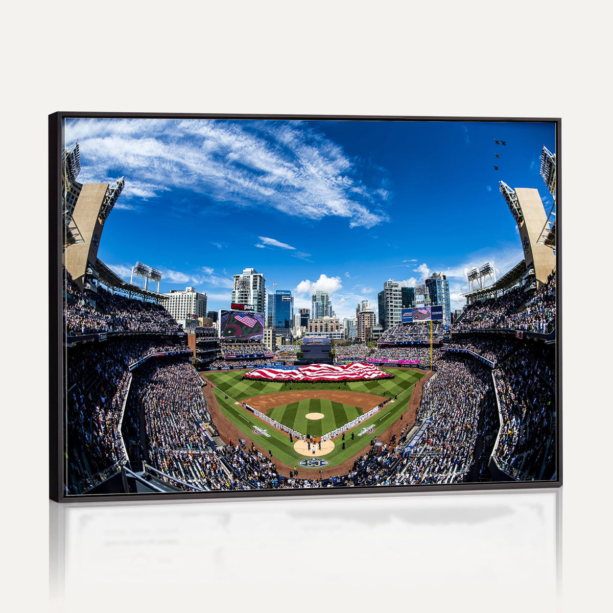 52297-MGV-CV-36X24 - San Diego Padres Baseball Team Print, Petco Park Stadium