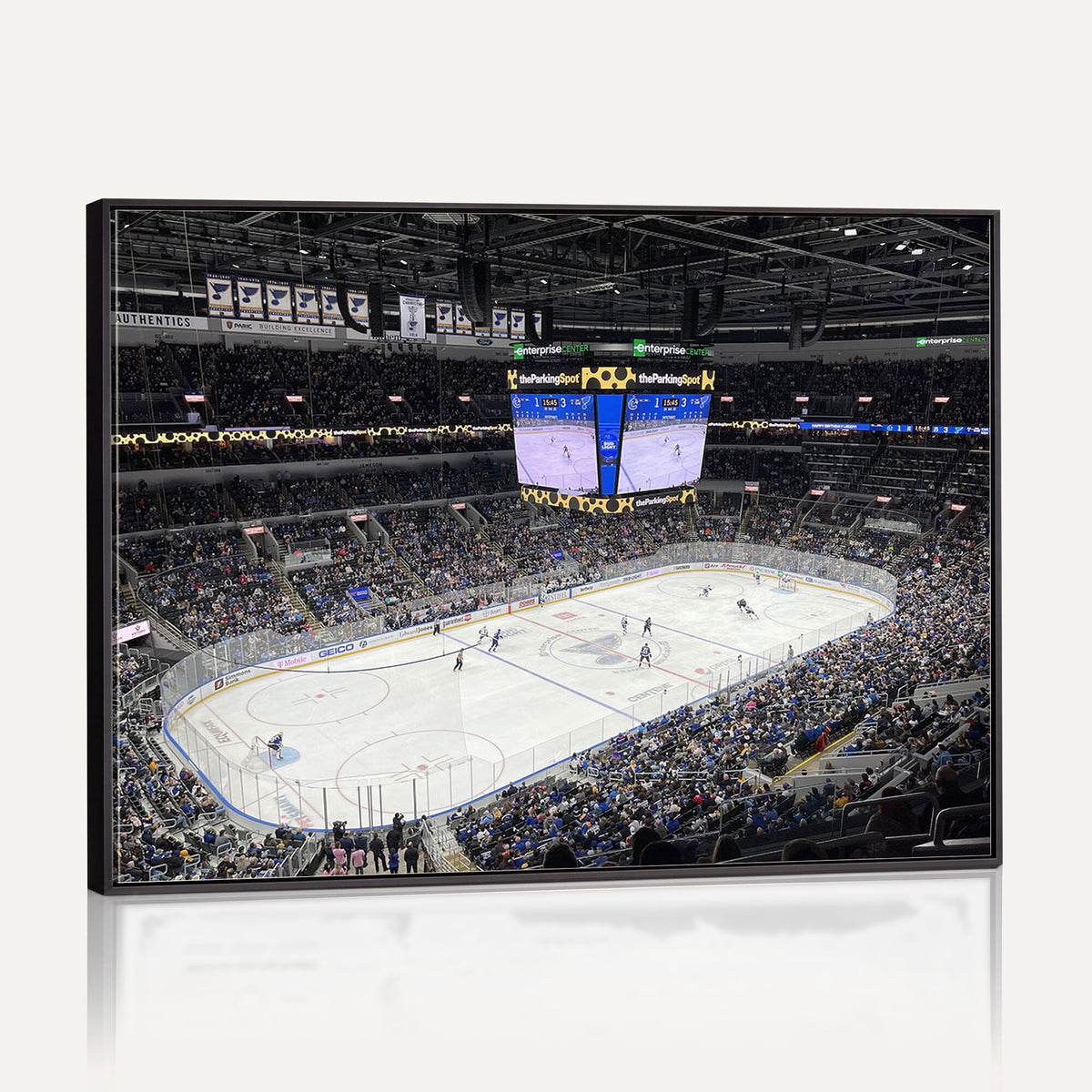 75222-MGV-CV-36X24 - Enterprise Center Missouri St. Louis Blues Hockey Stadium
