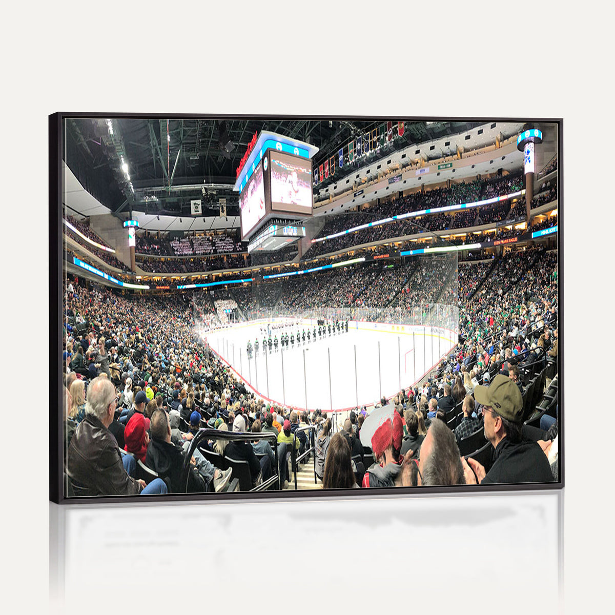 44414-MGV-CV-36X24 - Xcel Energy Center St Paul Minnesota Wild Ice Hockey Stadium