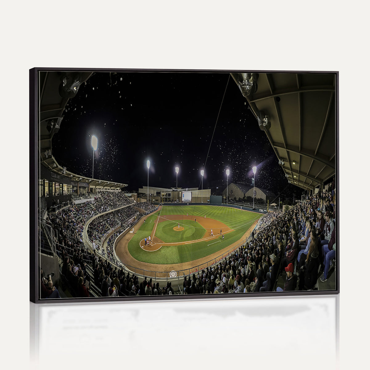 10262-MGV-CV-36X24 - Olsen Field at Blue Bell Park - Texas A&M Aggies Baseball Stadium Wall Art Canvas Print