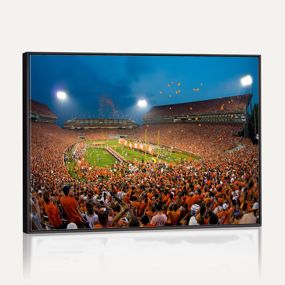 26196-MGV-CV-36X24 - Clemson University Tigers Football Team Print, Clemson