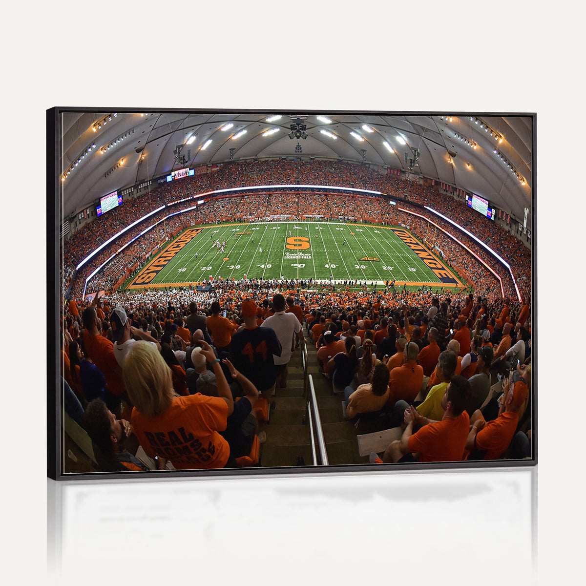 43291-MGV-CV-36X24 - Syracuse University Orange Football Canvas Print, Football Team Print - Syracuse JMA Wireless Dome