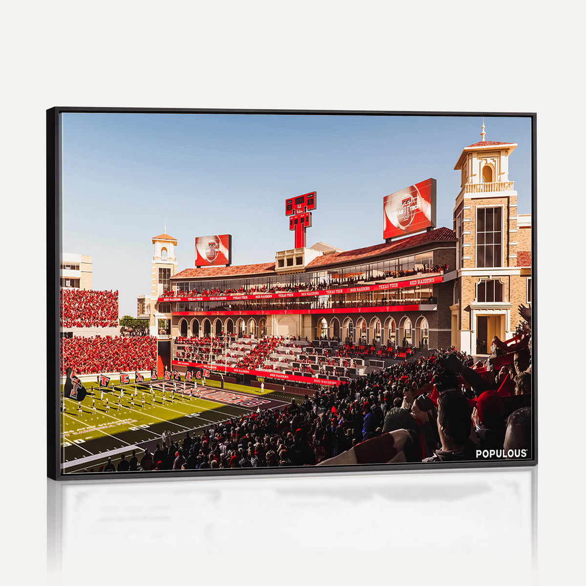 89744-MGV-CV-36X24 - Jones AT&T Stadium Texas Tech Red Raiders Wall Art