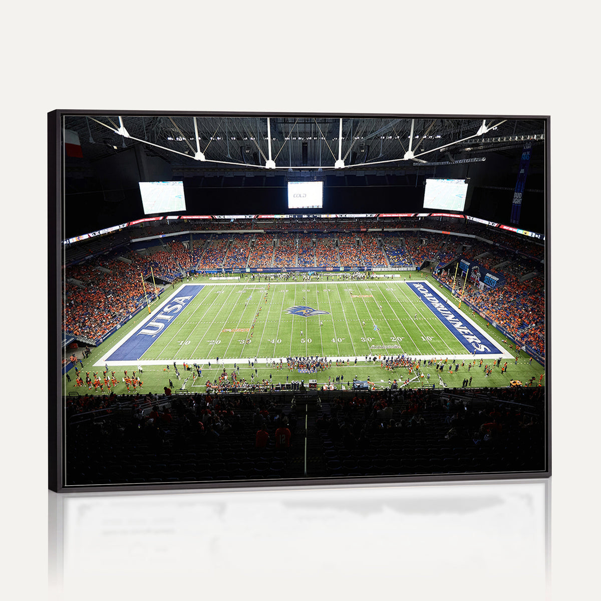 98617-MGV-CV-36X24 - The University of Texas at San Antonio Roadrunners Football Team Print, San Antonio Alamodome