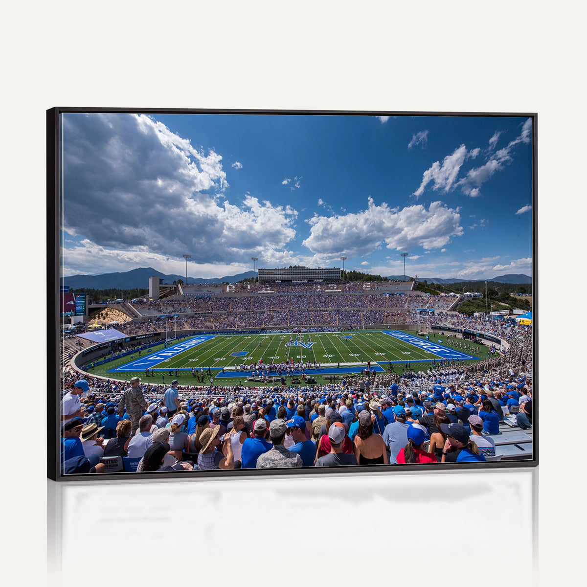 59281-MGV-CV-36X24 - Air Force Falcons Football Team Print, Colorado Springs