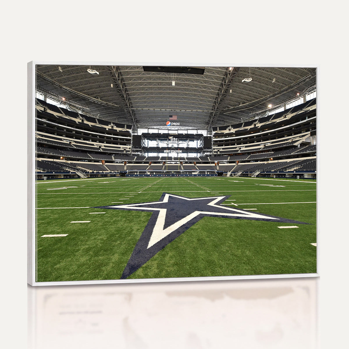 14834-MGV-CV-36X24 - Dallas Cowboys Football Team Print - Arlington AT&T Stadium