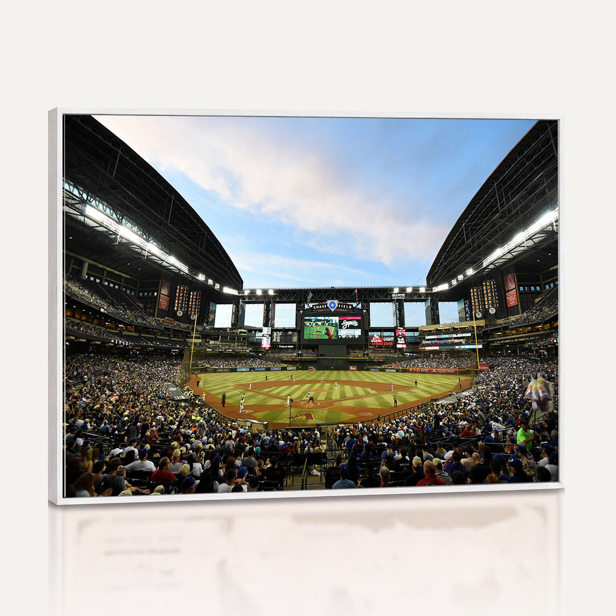92672-MGV-CV-36X24 - Arizona Diamondbacks Team Print - Phoenix Chase Field