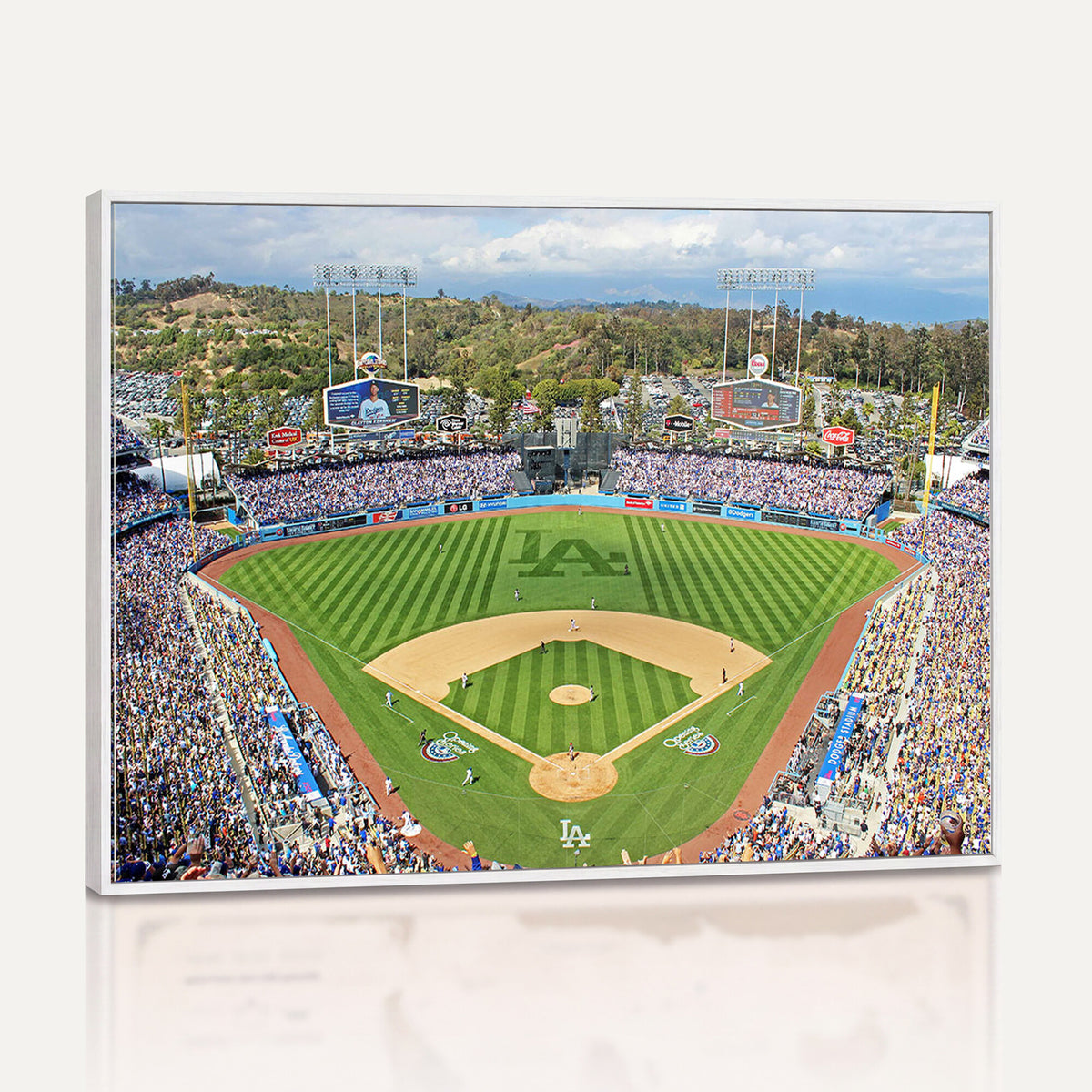 34760-MGV-CV-36X24 - Citi Field Wall Art Print | 3-Panel New York Mets Baseball Stadium Canvas Print