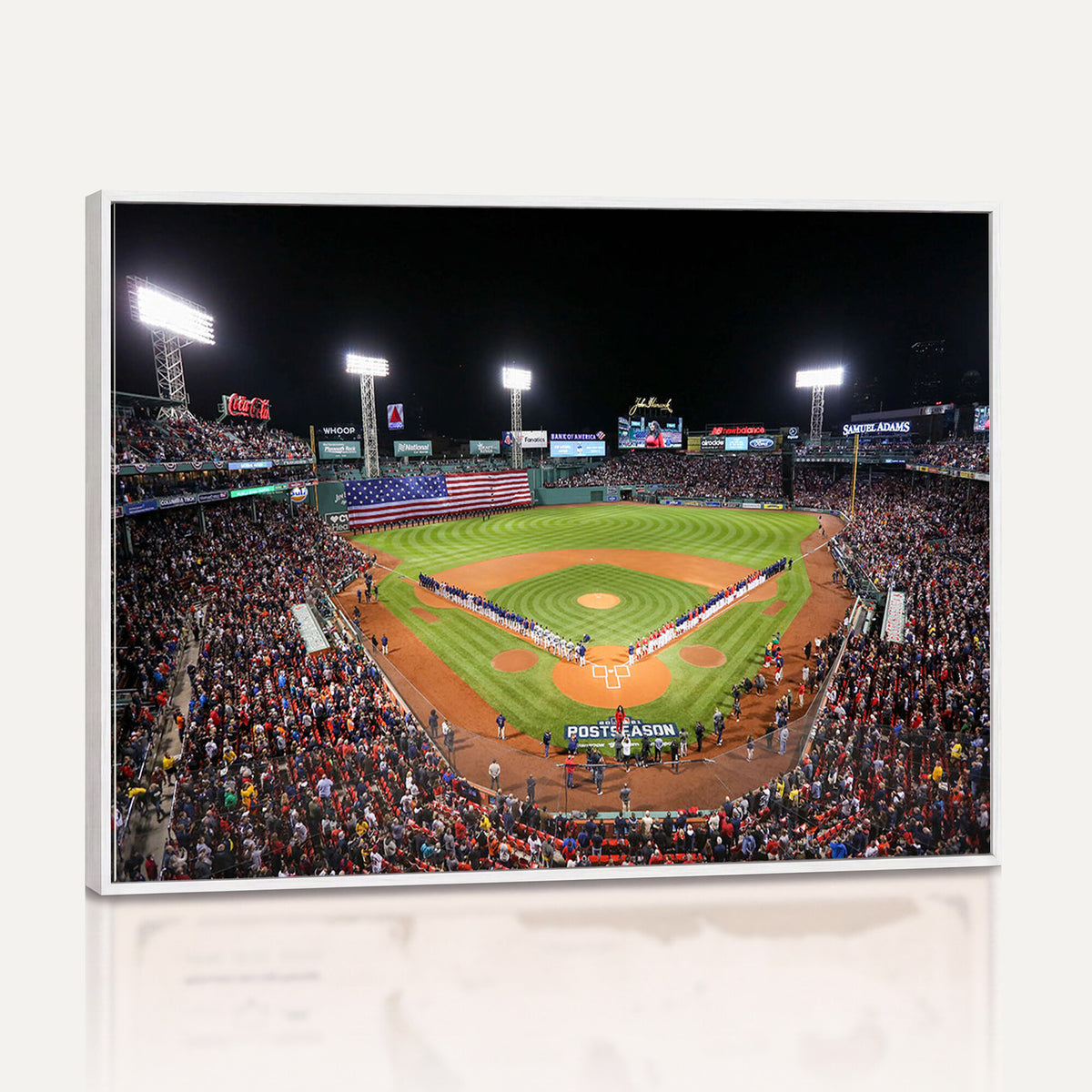 47365-MGV-CV-36X24 - Fenway Park Wall Art Canvas Print | Large Baseball Stadium Canvas for Boston Red Sox Fans