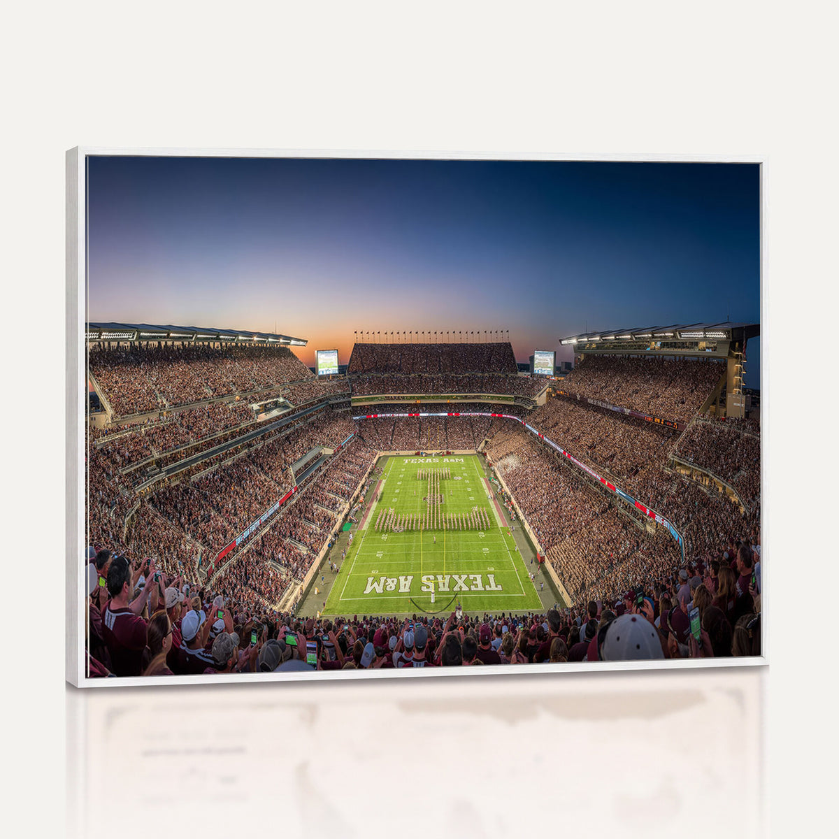 17421-MGV-CV-36X24 - Kyle Field Wall Art Print | Large Texas A&M Aggies Football Canvas Print for Sports Enthusiasts |