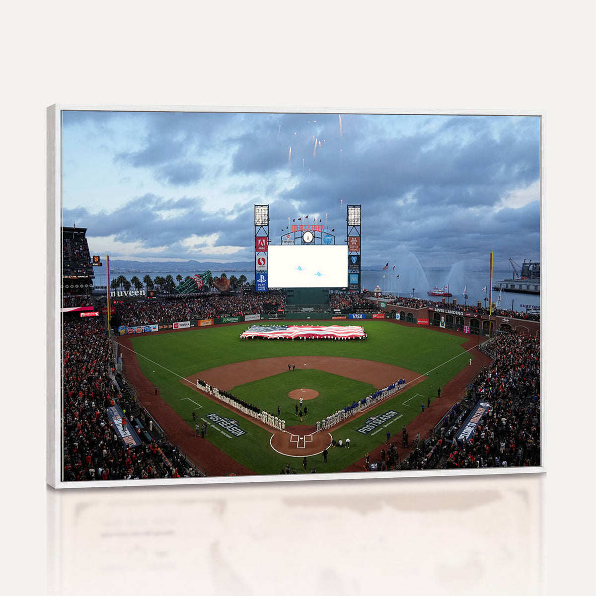 44631-MGV-CV-36X24 - Oracle Park San Francisco Giants Wall Art | Oracle Park Stadium Canvas Print