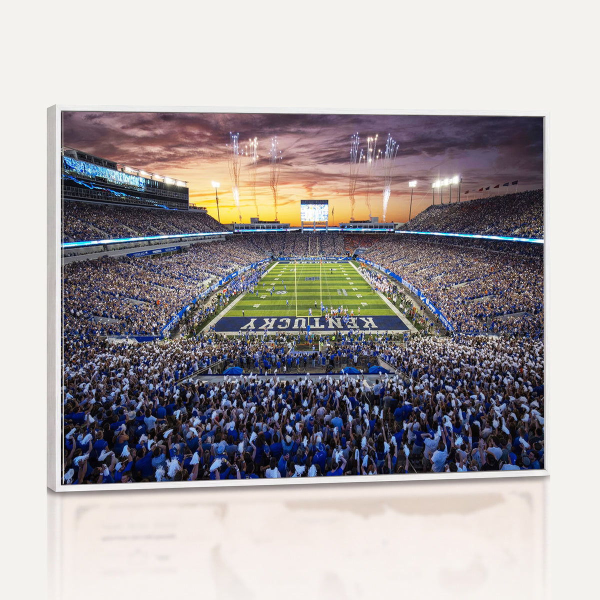 78524-MGV-CV-36X24 - Kroger Field Wall Art Print, Kentucky Stadium Wall Art