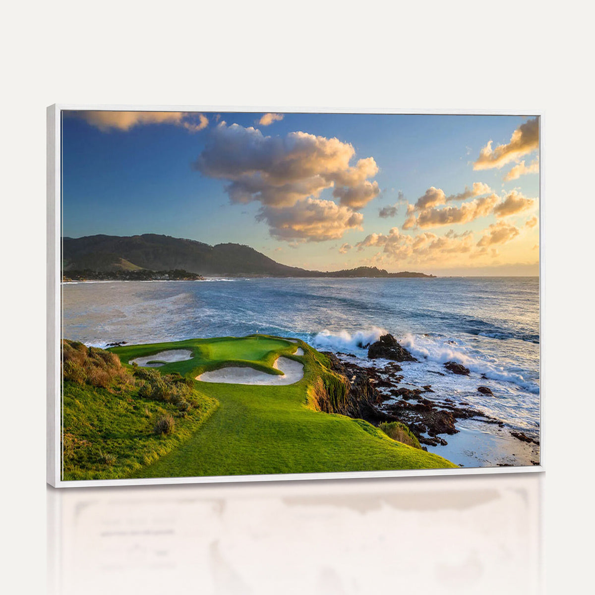 50107048-MGV-CV-36X24 - Pebble Beach Golf Links Wall Art Canvas Print