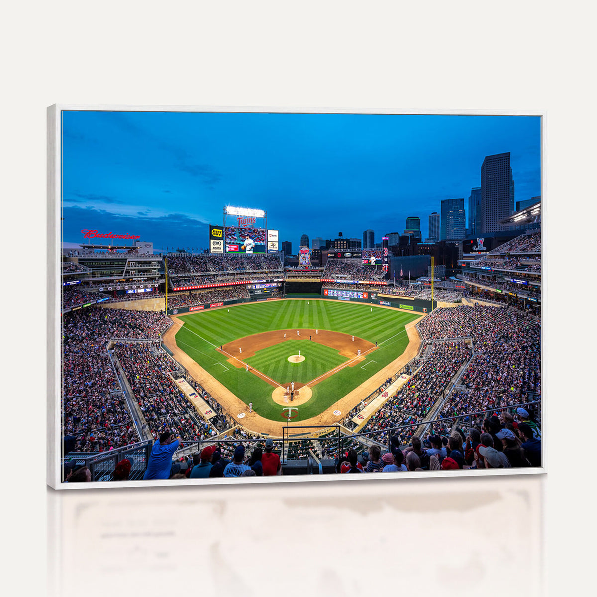 77273035-MGV-CV-36X24 - Target Field Stadium Wall Art Canvas Print, Minnesota Twins