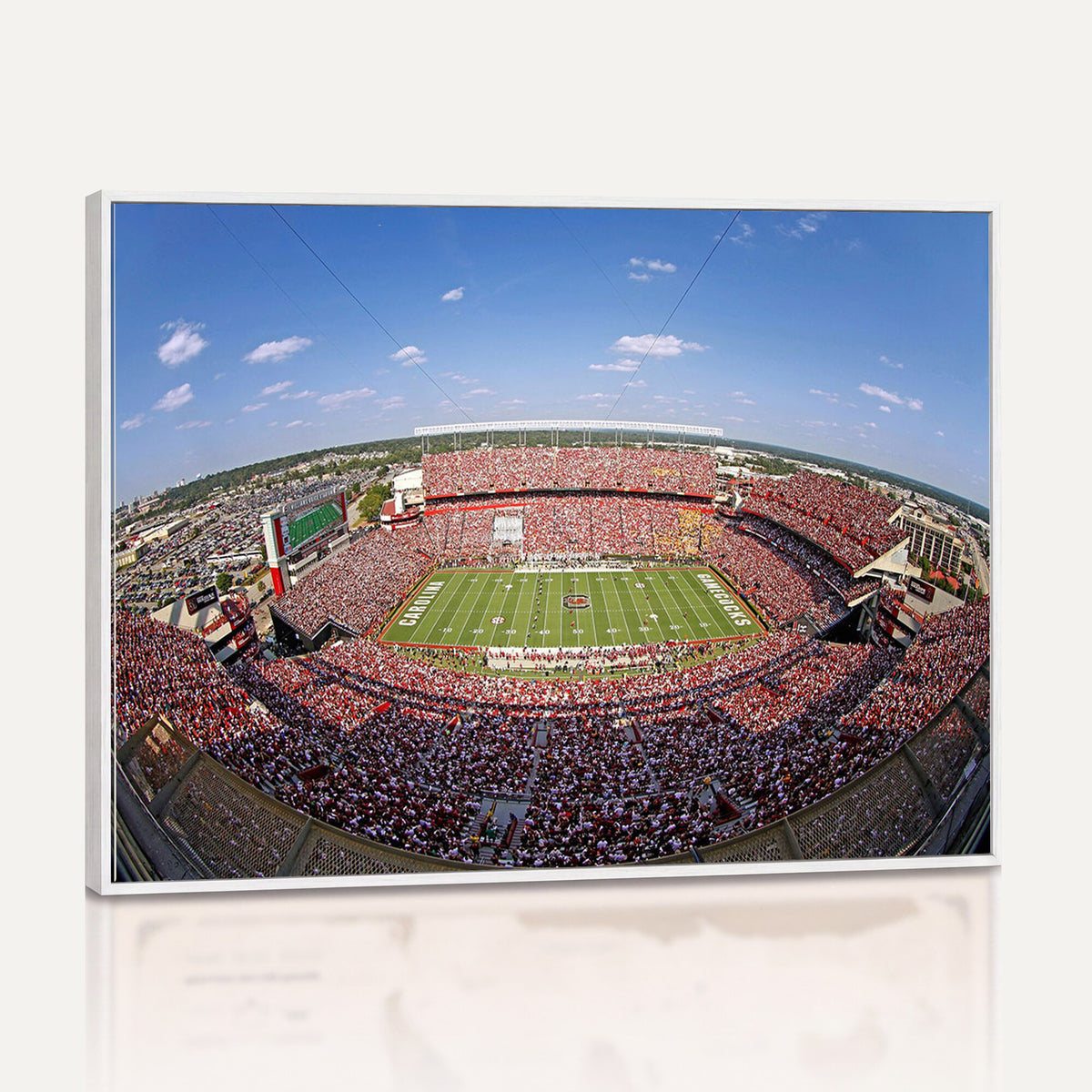 29492070-MGV-CV-36X24 - William Brice Stadium Wall Art Canvas Print, Stadium Crowd on Football Game Day