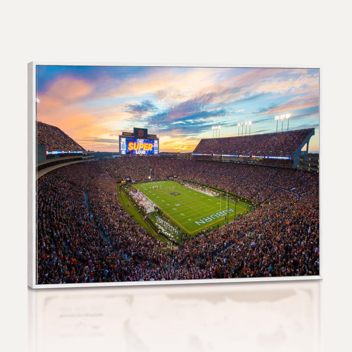 29755746-MGV-CV-36X24 - Jordan-Hare Stadium Wall Art Canvas Print, Football Stadium