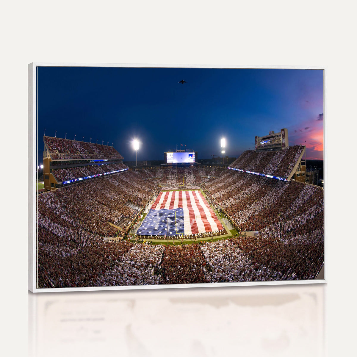 12979182-MGV-CV-36X24 - Oklahoma Sooners Memorial Stadium Wall Art Canvas Print