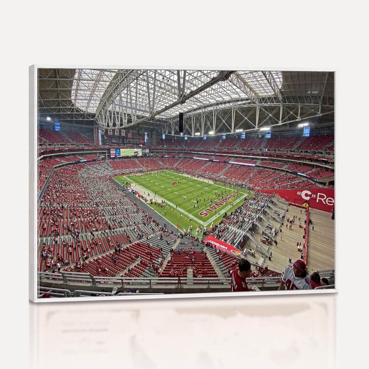 30579717-MGV-CV-36X24 - State Farm Stadium Canvas Wall Art, Arizona Cardinals Football Stadium Print, Glendale NFL Arena Panorama Artwork