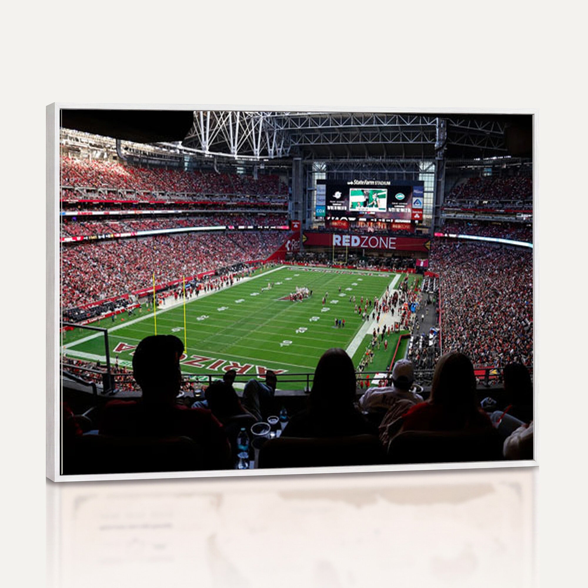 84196298-MGV-CV-36X24 - State Farm Stadium Canvas Wall Art, Arizona Cardinals Football Stadium Print, Glendale NFL Arena Photography Artwork