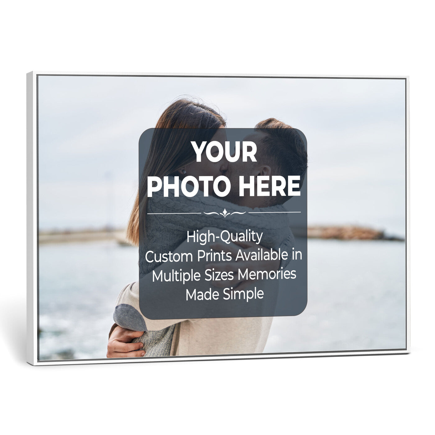 29940442-MGV-CV-36X24 - Custom Photo Canvas Print, Personalized Picture Wall Art, Your Image on Canvas, Family Portrait Gift