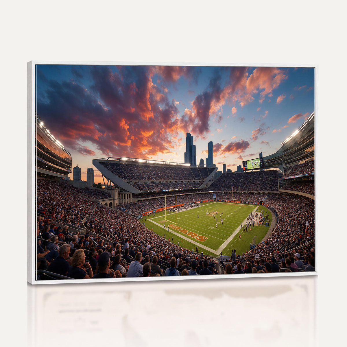 21104528-MGV-CV-36X24 - Stadium Wall Art Canvas Print