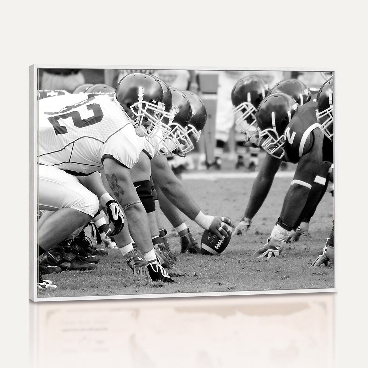 97432-MGV-CV-36X24 - American Football Player Wall Art Canvas Print