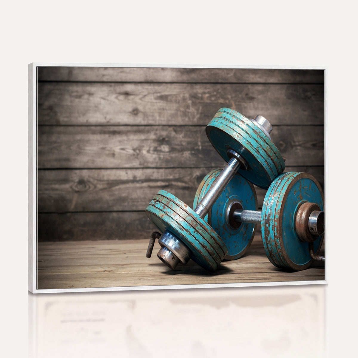 39364-MGV-CV-36X24 - Dumbbell and Sport Wall Art Canvas Print