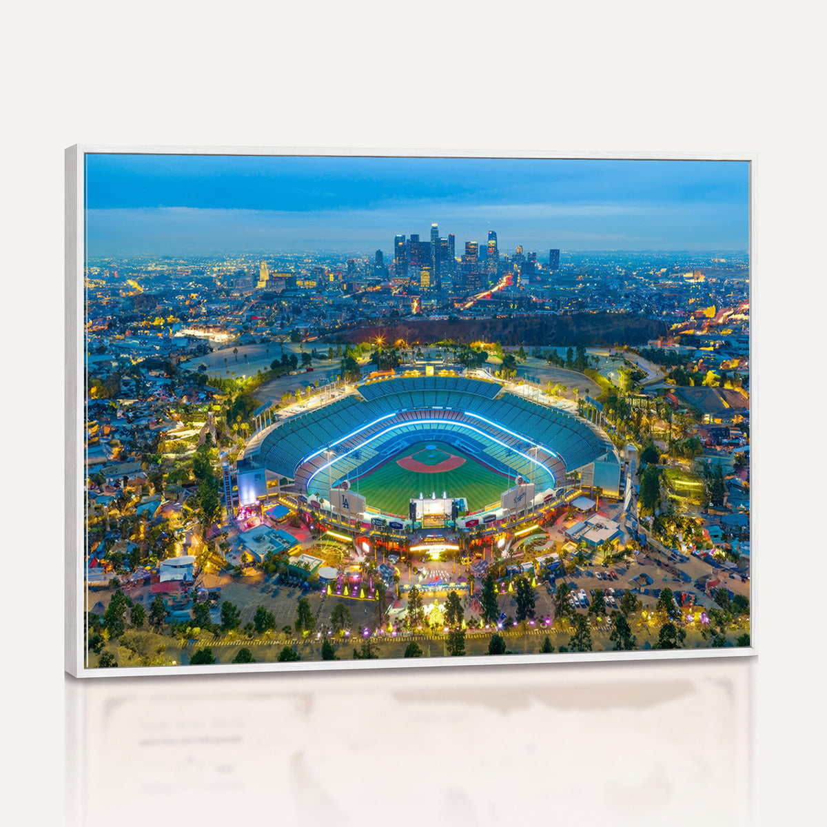 78144-MGV-CV-36X24 - Los Angeles Dodgers Wall Art Canvas, Dodger Stadium Wall Art