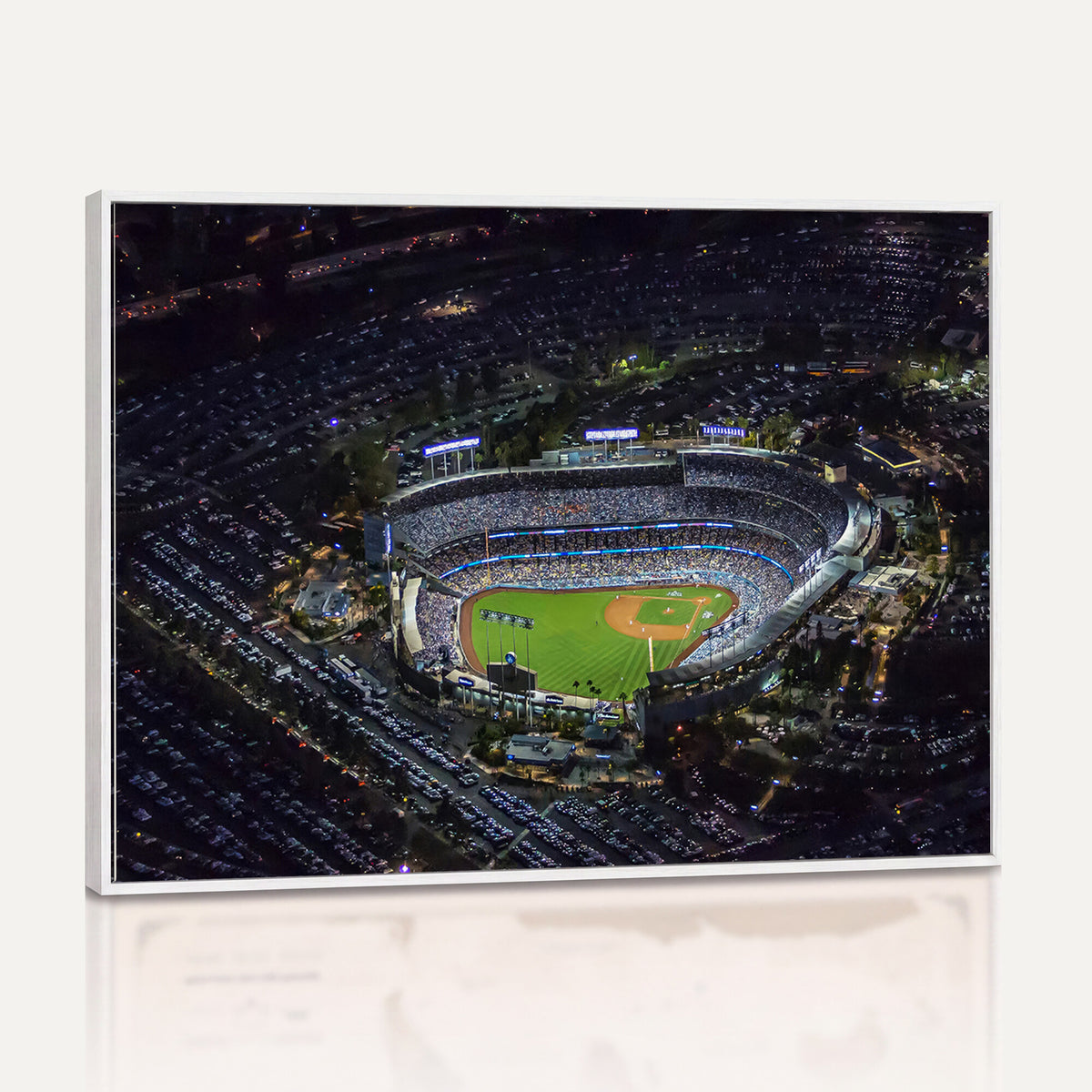 20932-MGV-CV-36X24 - Los Angeles Dodgers Dodger Stadium Wall Art Canvas Print