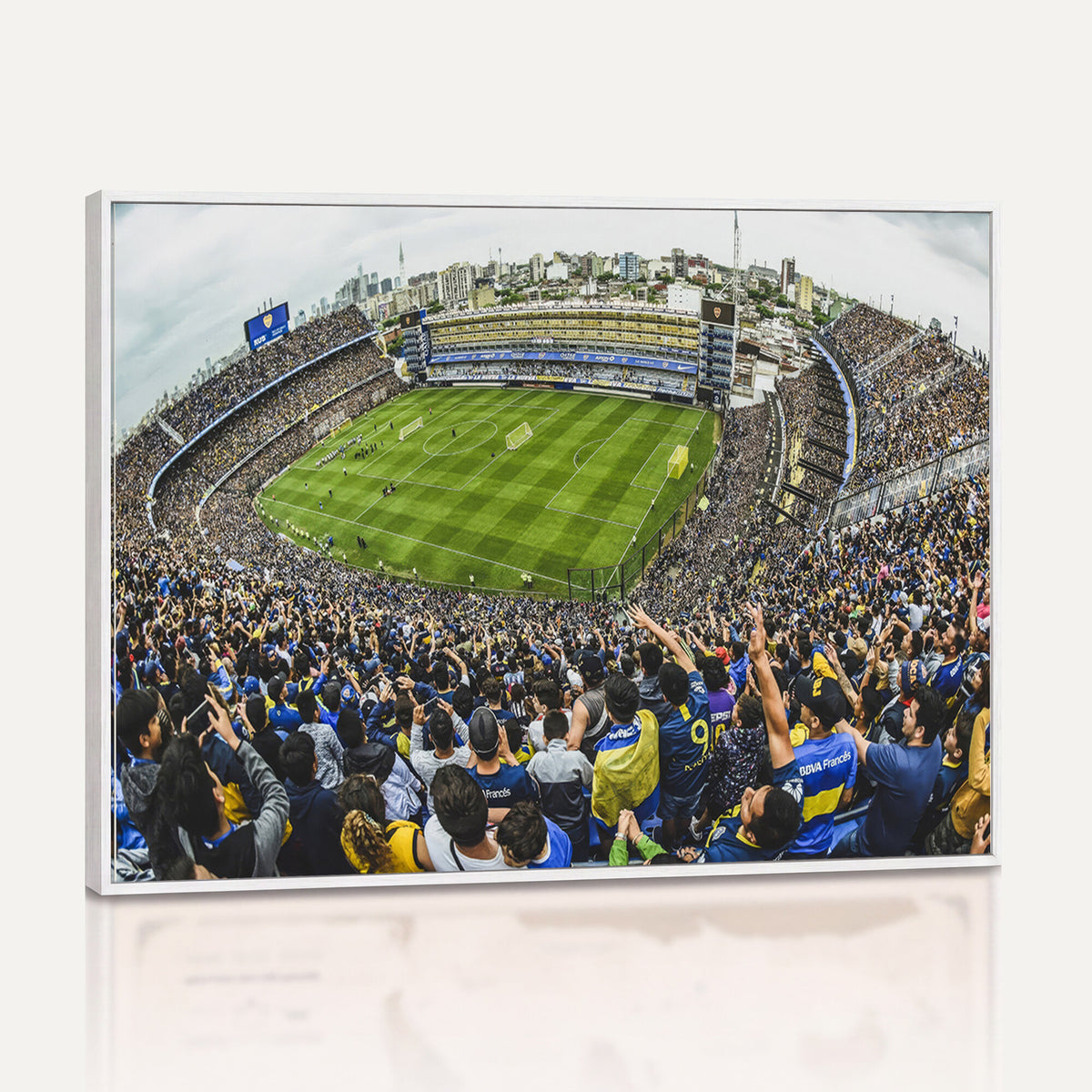 63839-MGV-CV-36X24 - Boca Juniors Soccer Team Print Wall Art, Buenos Aires Bombonera Stadium