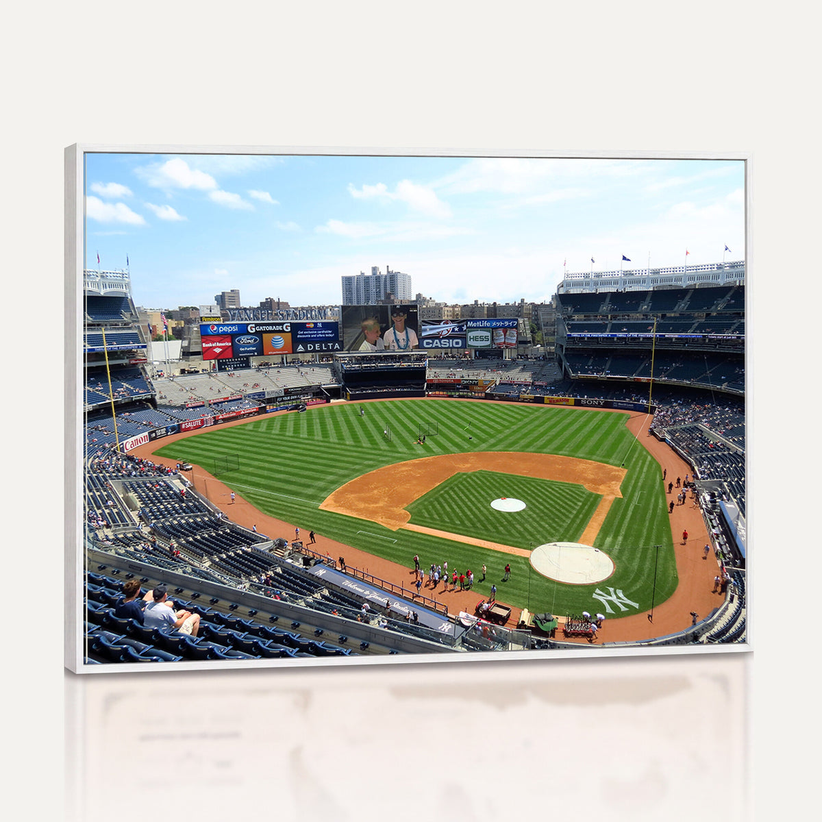 98047-MGV-CV-36X24 - Buffalo Bills Stadium Wall Art, Buffalo Bills Decor, NFL Fan Gift