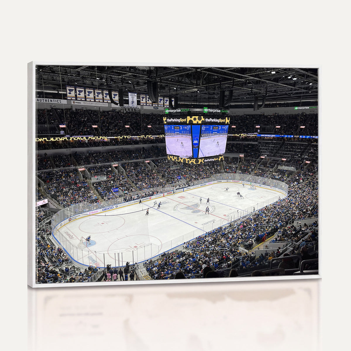 75222-MGV-CV-36X24 - Enterprise Center Missouri St. Louis Blues Hockey Stadium