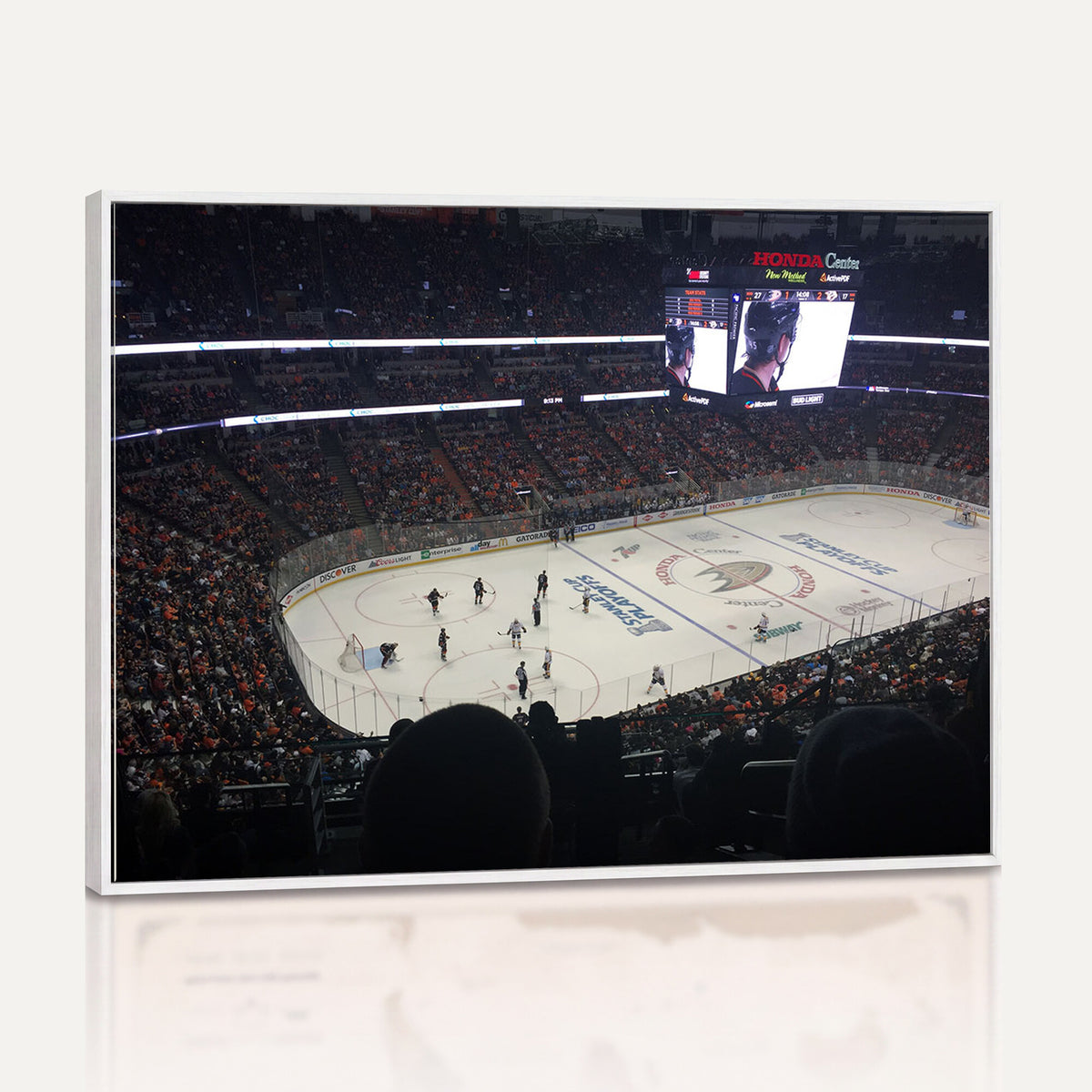 24634-MGV-CV-36X24 - Honda Center California Anaheim Ducks Hockey Stadium Wall Art
