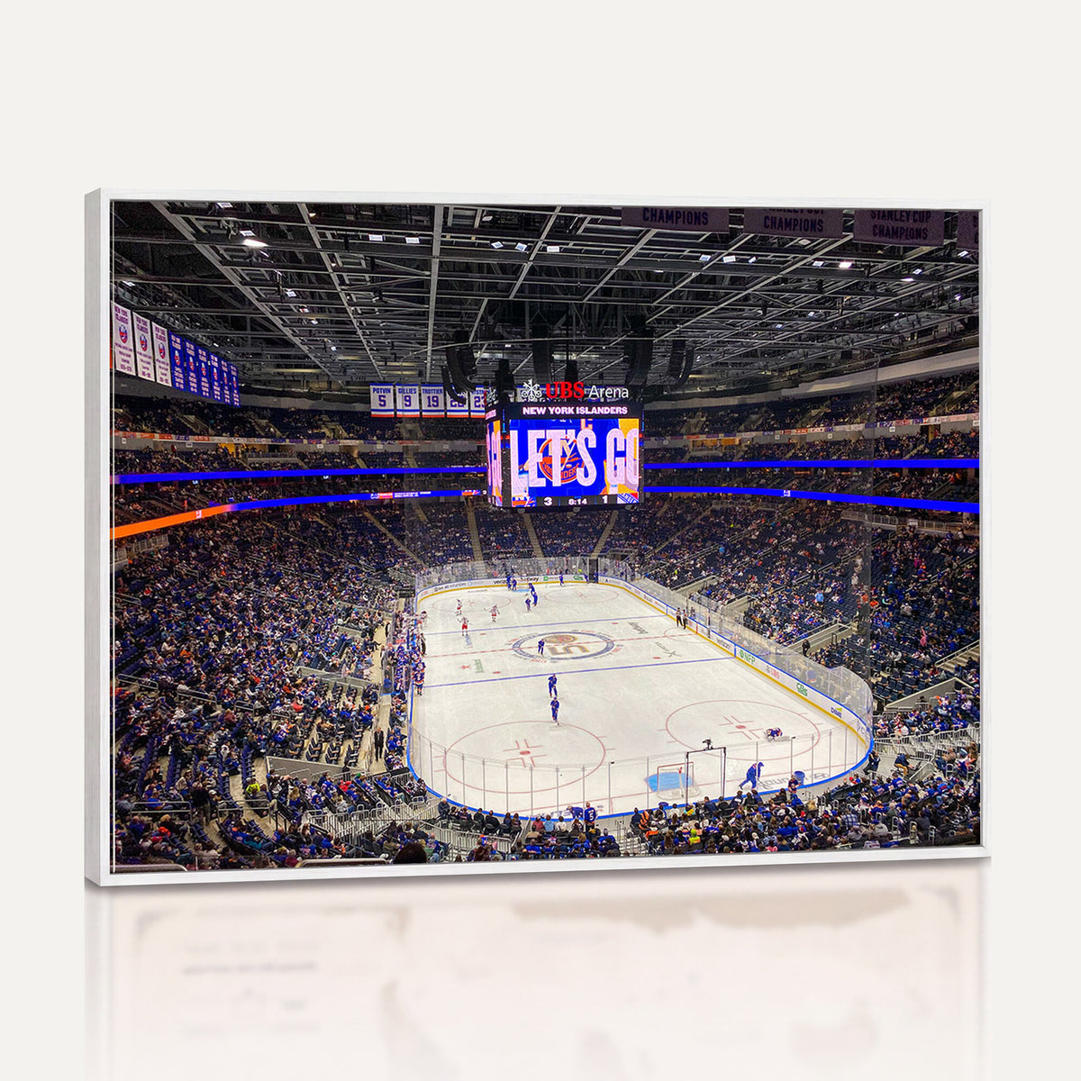 78692-MGV-CV-36X24 - UBS Arena Elmont New York Islanders Ice Hockey Wall Art, UBS Arena Elmont Wall Art Canvas Print