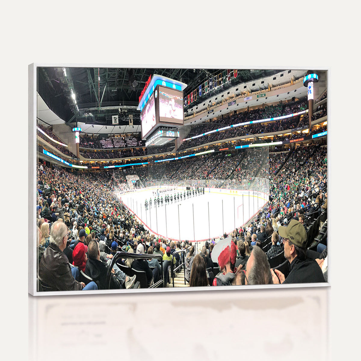 44414-MGV-CV-36X24 - Xcel Energy Center St Paul Minnesota Wild Ice Hockey Stadium
