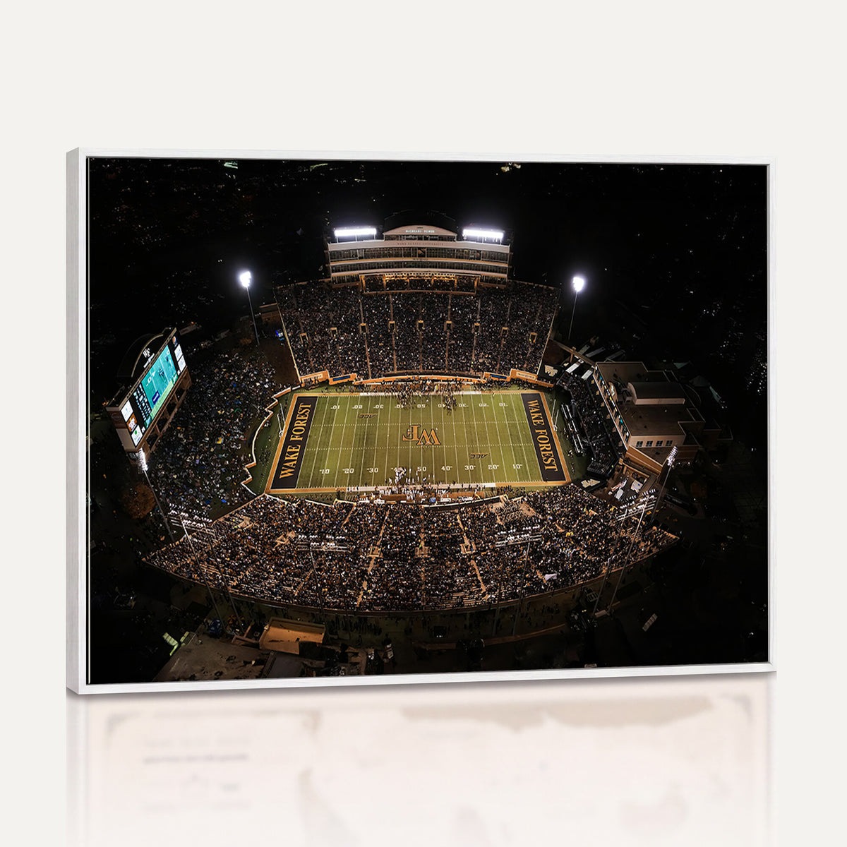 20605-MGV-CV-36X24 - Wake Forest University Demon Deacons Canvas Print, Football Team Wall Art