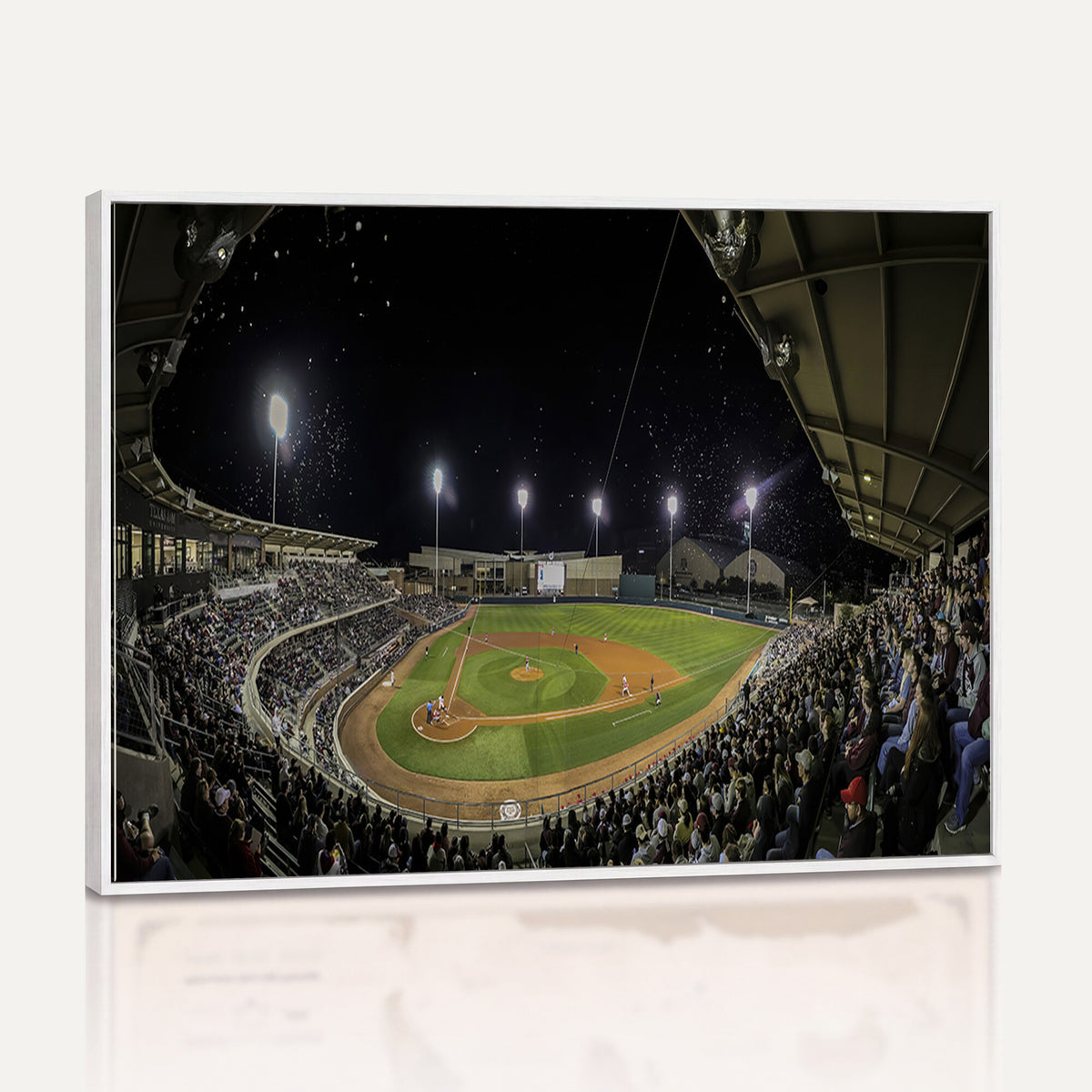 10262-MGV-CV-36X24 - Olsen Field at Blue Bell Park - Texas A&M Aggies Baseball Stadium Wall Art Canvas Print