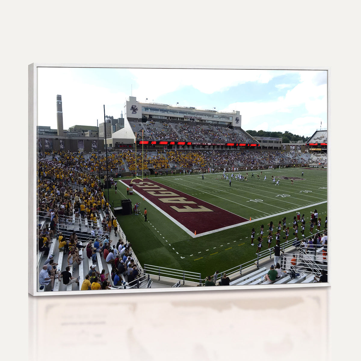 61503-MGV-CV-36X24 - Boston College Eagles Football Team Print - Boston Alumni Stadium Wall Art Canvas Print