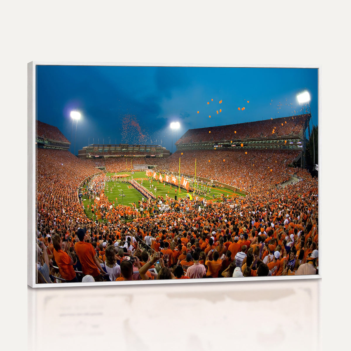 26196-MGV-CV-36X24 - Clemson University Tigers Football Team Print, Clemson
