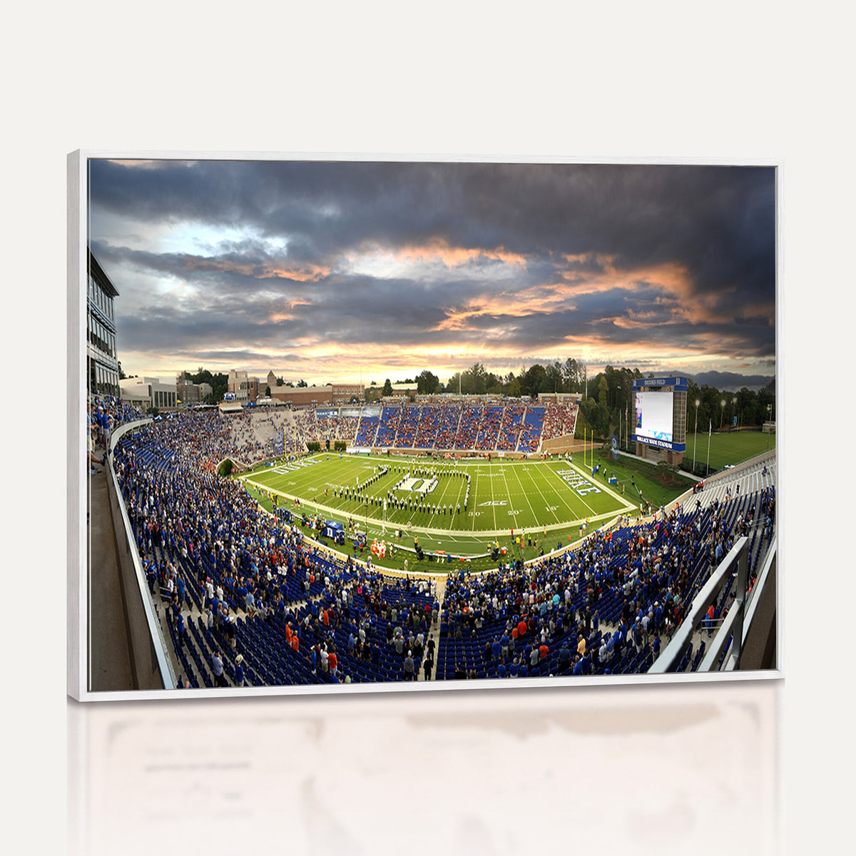 60433-MGV-CV-36X24 - Duke University Blue Devils Football Team Print, Durham