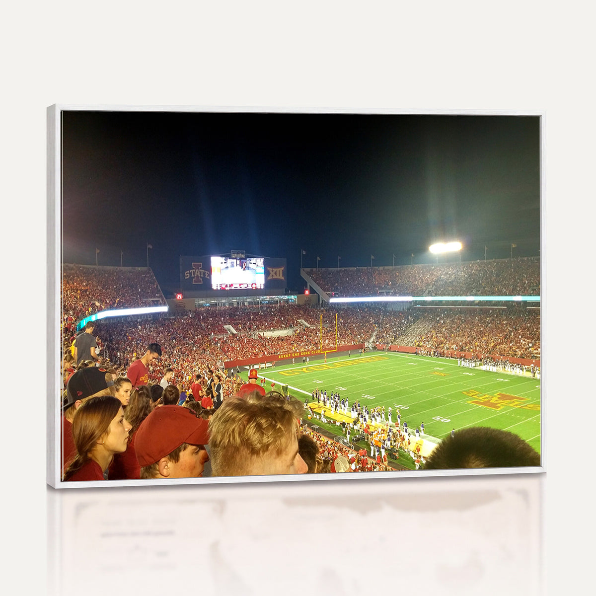 94319-MGV-CV-36X24 - Iowa State University Cyclones Art Print, Jack Trice Stadium Ames