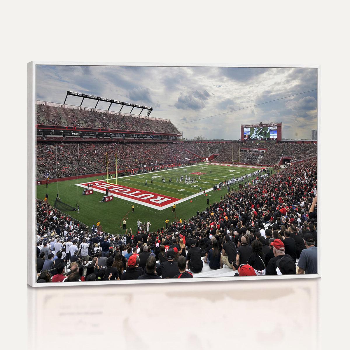 66777-MGV-CV-36X24 - Rutgers Scarlet Knights Football Team Print, SHI Stadium