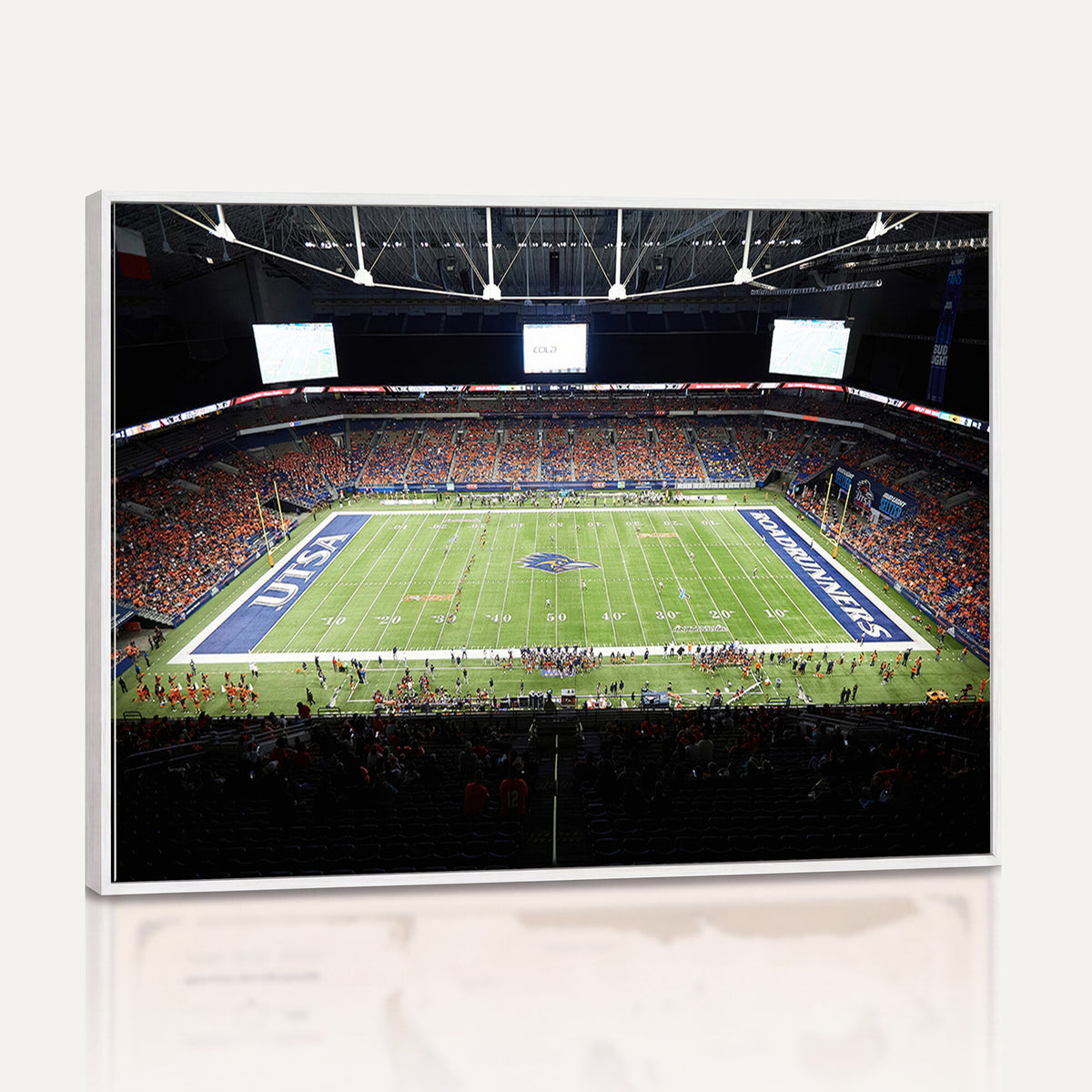 98617-MGV-CV-36X24 - The University of Texas at San Antonio Roadrunners Football Team Print, San Antonio Alamodome