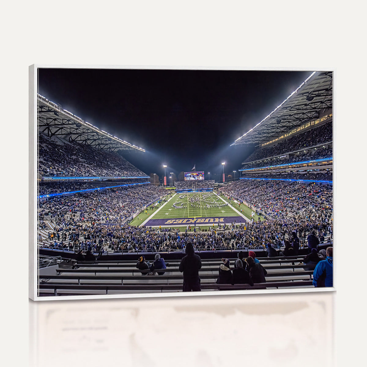 85780-MGV-CV-36X24 - The University of Washington Huskies Football Team Print, Extra Large Game Room Wall Decor