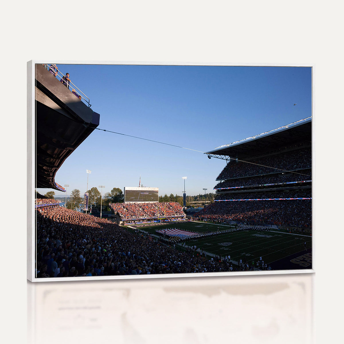 55028-MGV-CV-36X24 - The University of Washington Huskies Football Team Print