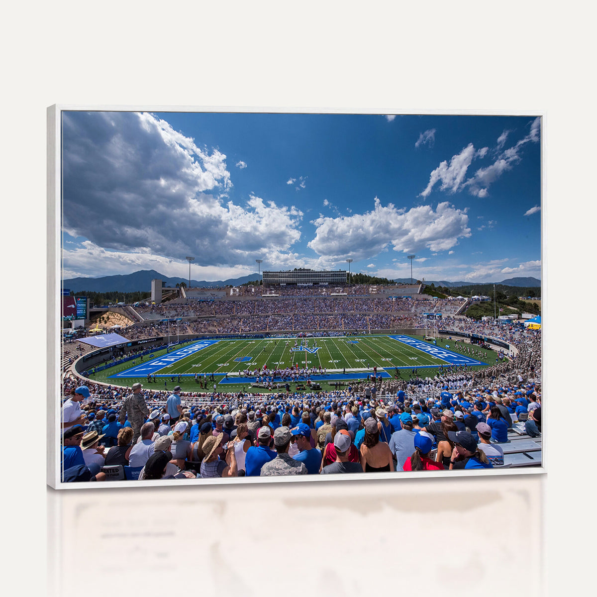 59281-MGV-CV-36X24 - Air Force Falcons Football Team Print, Colorado Springs