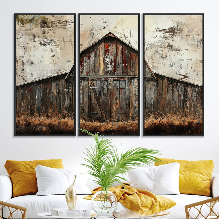 Rustic Barn Wall Art enhances your space with farmhouse-style decor.